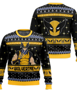 Deadpool X Wolverine Ugly Christmas Sweater 2 Deadpool X Wolverine Ugly Christmas Sweater