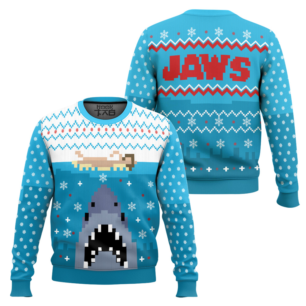 HLW280823LNQ5-mk1_x2.jpg Jaws Blue Knitting Pattern Ugly Christmas Sweater Gift For Christmas