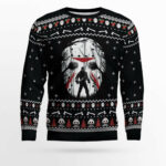 Halloween Jason Voorhees Ugly Christmas Sweater