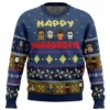 Happy Horrordays Halloween Ugly Christmas Sweater