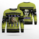 Hawk Tuah The Exorcist Horror Ugly Sweater