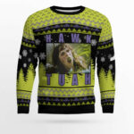 Hawk Tuah The Exorcist Horror Ugly Sweater