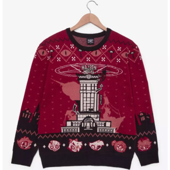 Hazbin Hotel Holiday Ugly Christmas Sweater