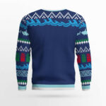 Here Comes Santa Jaws Ugly Christmas Sweater