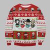 Horror Movie Cups Ugly Christmas Sweater