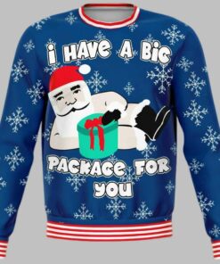 I Have A Big Package For You Ugly Christmas Sweater