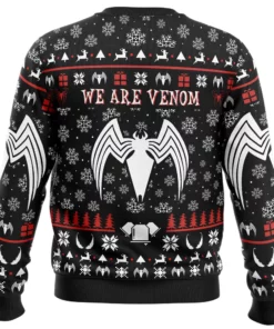 I Have a Parasite We Are Venom Venom Ugly Christmas Sweater