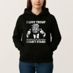 I Love Trump Because He Pisses Off The People T Shirt