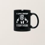 I Love Trump Because He Pisses Off The People T Shirt