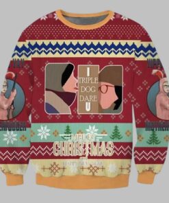 I Triple Dog Dare You A Christmas Story Ugly Christmas Sweater