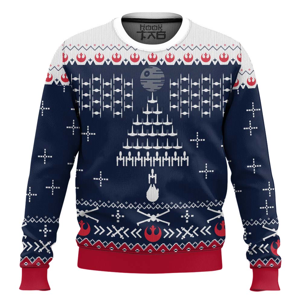 ICDLMFCGEWK0mk2.jpg Star Wars Ugly Christmas Sweater Men And Women Christmas Gift