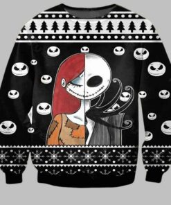 Jack And Sally Ugly Christmas Sweater
