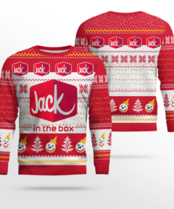 Jack In The Box Ugly Christmas Sweater