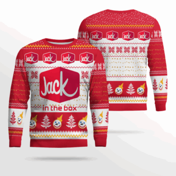 Jack In The Box Ugly Christmas Sweater