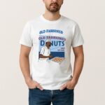 Jason Kelce Wearing Old Fashioned Donuts T Shirt