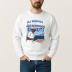 Jason Kelce Wearing Old Fashioned Donuts T Shirt