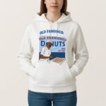 Jason Kelce Wearing Old Fashioned Donuts T Shirt