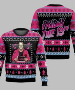 Jason Voorhees Ugly Christmas Sweater