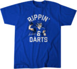 Jaxson Dart Rippin' Darts T-Shirt-Blue