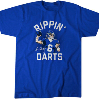 Jaxson Dart Rippin' Darts T-Shirt-Blue