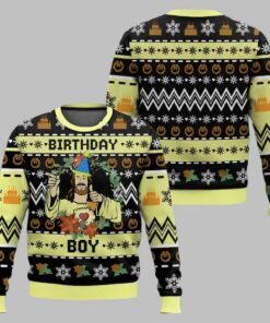 Jesus Birthday Boy Ugly Christmas Sweater