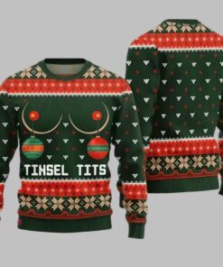 Jingle Balls Tinsel Tits Ugly Christmas Sweater