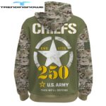 Kansas City Chiefs Us Army 250Th Birthday Celebration Shirt Hoodie