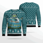 Kona Brewing Co Big Wave Golden Ale Ugly Christmas Sweater