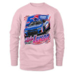Kyle Larson Hendrick Motorsports Team Collection Pink Car T-Shirt