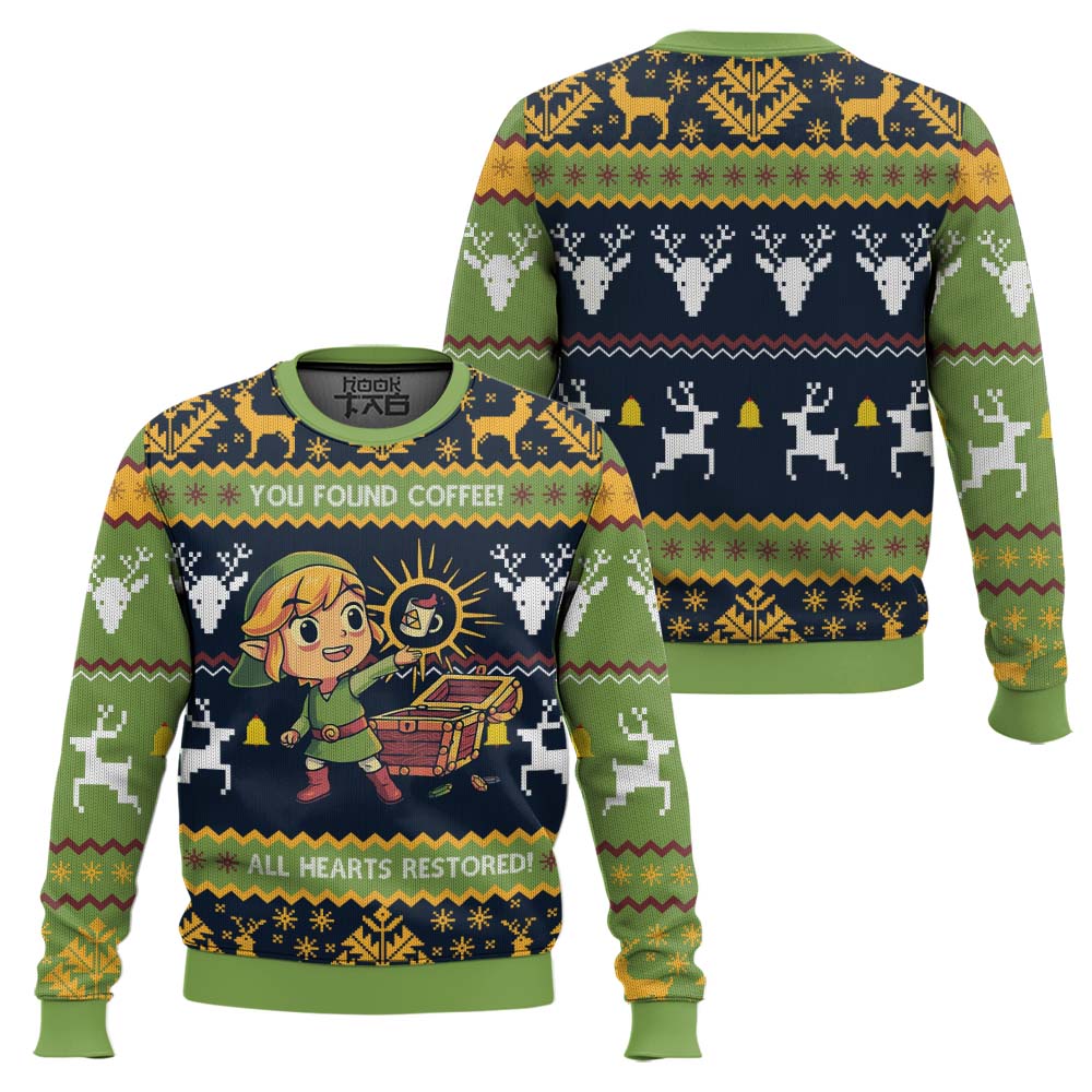 LZD181023DHN1VKHmk1.jpg Legend Of Zelda Coffeee Ugly Sweater