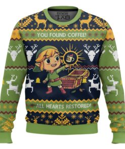 Legend Of Zelda Coffeee Ugly Sweater