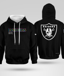 Las Vegas Raiders Black 2025 Crucial Catch Sideline Standard Issue Hoodie