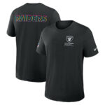 Las Vegas Raiders Black 2025 Crucial Catch Hoodie Mockup