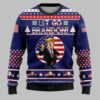 Let Go Brandon FJB Trump Eagle Ugly Christmas Sweater