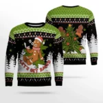 Let’s Get Baked 420 Marijuana Christmas Ugly Sweater
