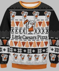 Little Caesars Pizza Ugly Christmas Sweater