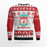 Liverpool FC Christmas Holiday Gift Ugly Sweater