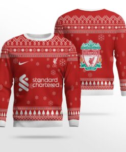 Liverpool Standard Chartered Ugly Christmas Sweater 1 Liverpool Standard Chartered Ugly Christmas Sweater