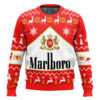 Marlboro Menthol Black Cigarettes Ugly Christmas Sweater