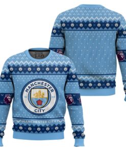 Manchester City Christmas Sweater 2 Manchester City Christmas Sweater