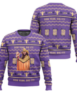 Macho Man Randy Savage Ugly Christmas Sweater 2 Macho Man Randy Savage Ugly Christmas Sweater
