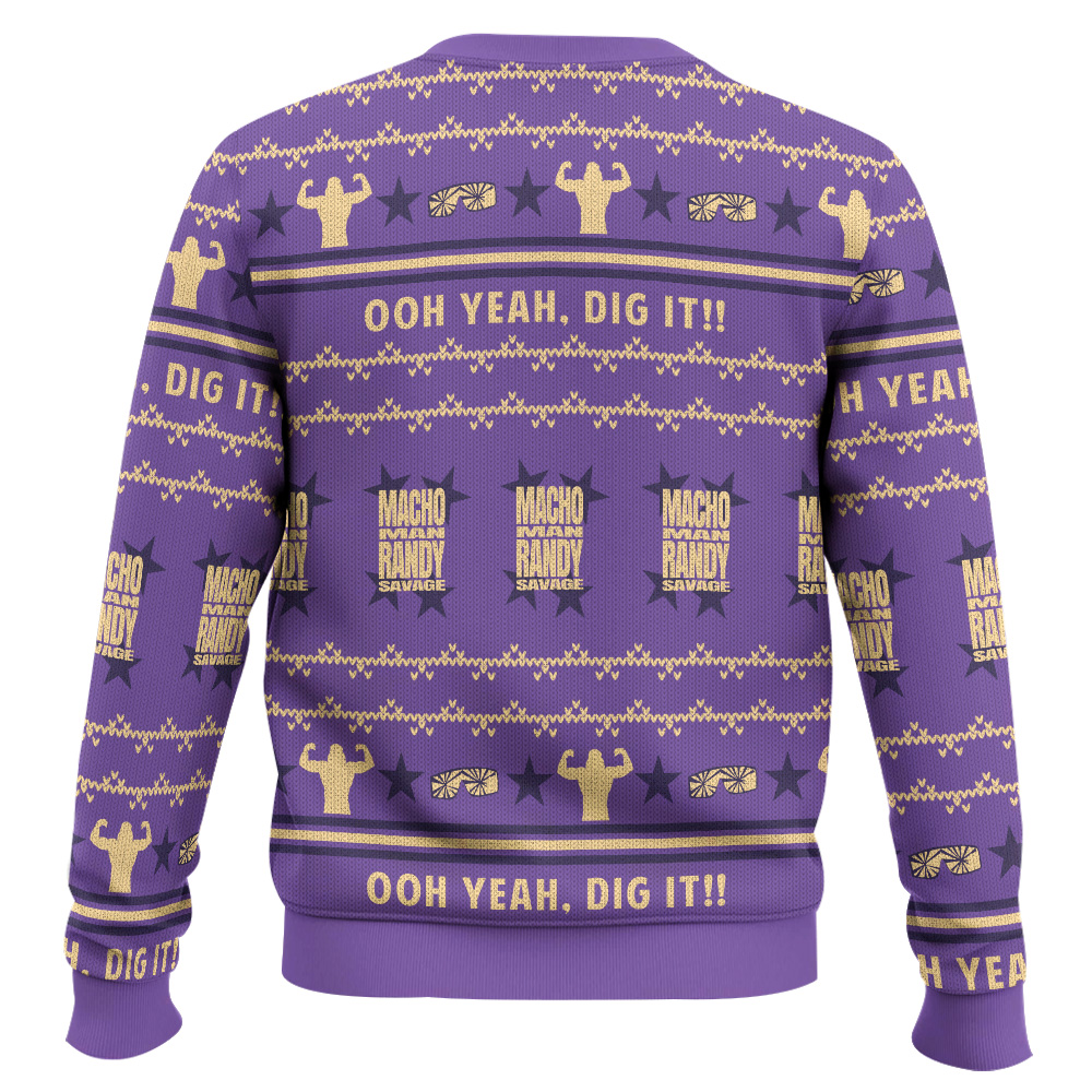 MCM070923L1TTT-mk3.jpg Macho Man Randy Savage Ugly Christmas Sweater