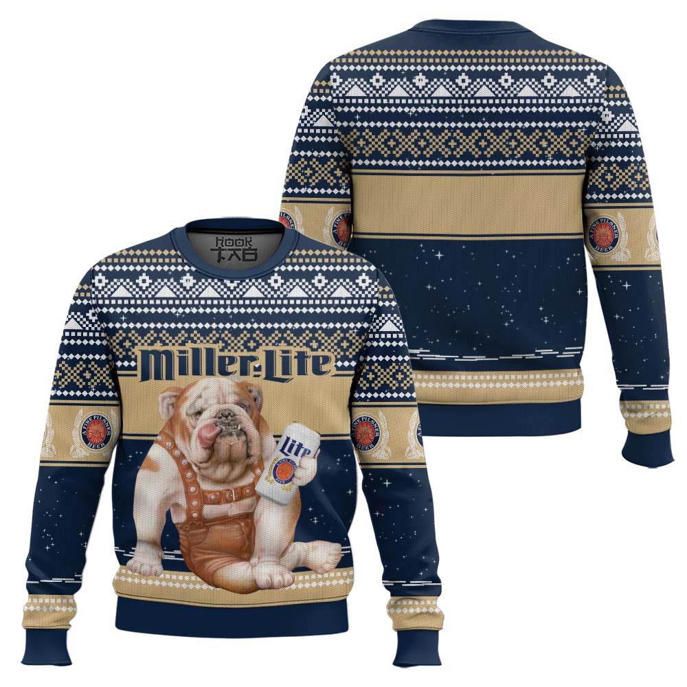ML150923DHN8VKHmk1.jpg Miller Lite Bulldog Ugly Sweater
