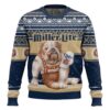 Miller Lite Bulldog Ugly Sweater