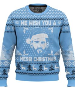 Messi Merry Christmas Ugly Sweater