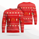 McDonald’s Ba Da Ba Ba Ba 2025 Ugly Christmas Sweater