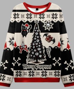 Merry Creepmas Ugly Christmas Sweater