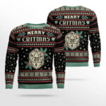 Merry Critmas Dungeons & Dragons Ugly Sweater
