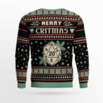 Merry Critmas Dungeons & Dragons Ugly Sweater