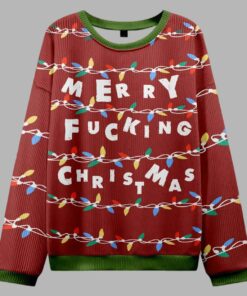 Merry Fucking Christmas Ugly Christmas Sweater
